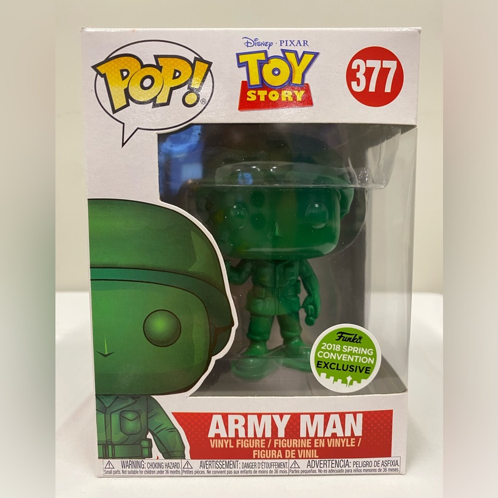 Funko Pop! Vinyl: Pixar - Army Man #377 - 2018 Spring Convention Exclusive